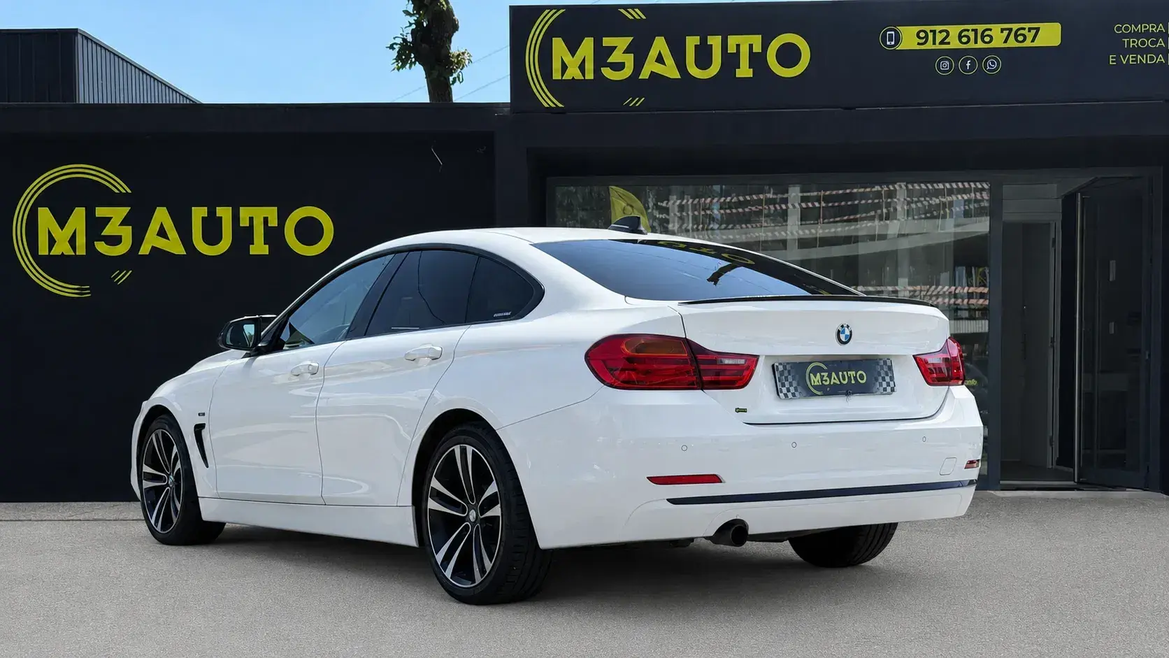 BMW 418 Gran Coupé d Line Sport Auto 3