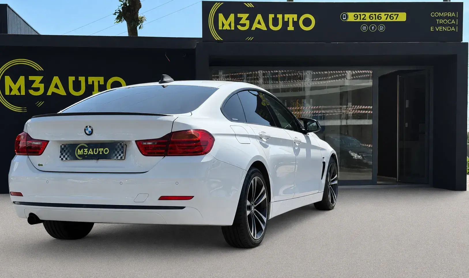 BMW 418 Gran Coupé d Line Sport Auto 4