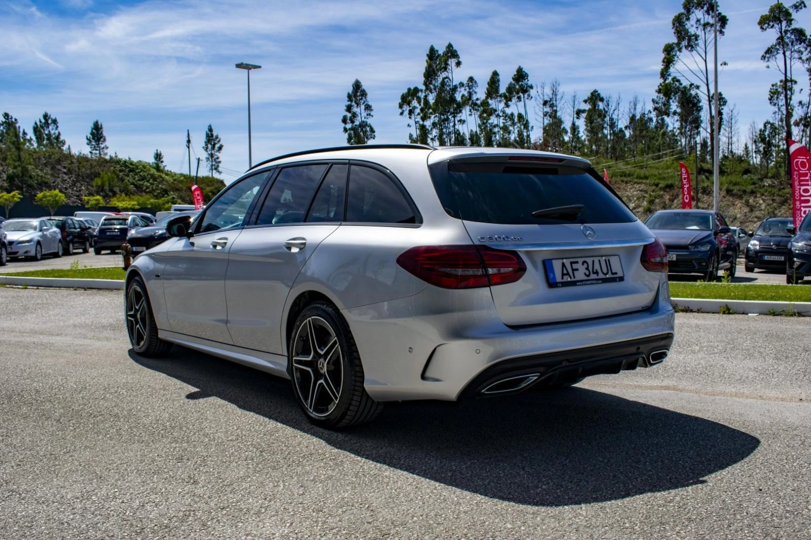Mercedes-Benz C 300 de AMG Line Night Edition Station 5