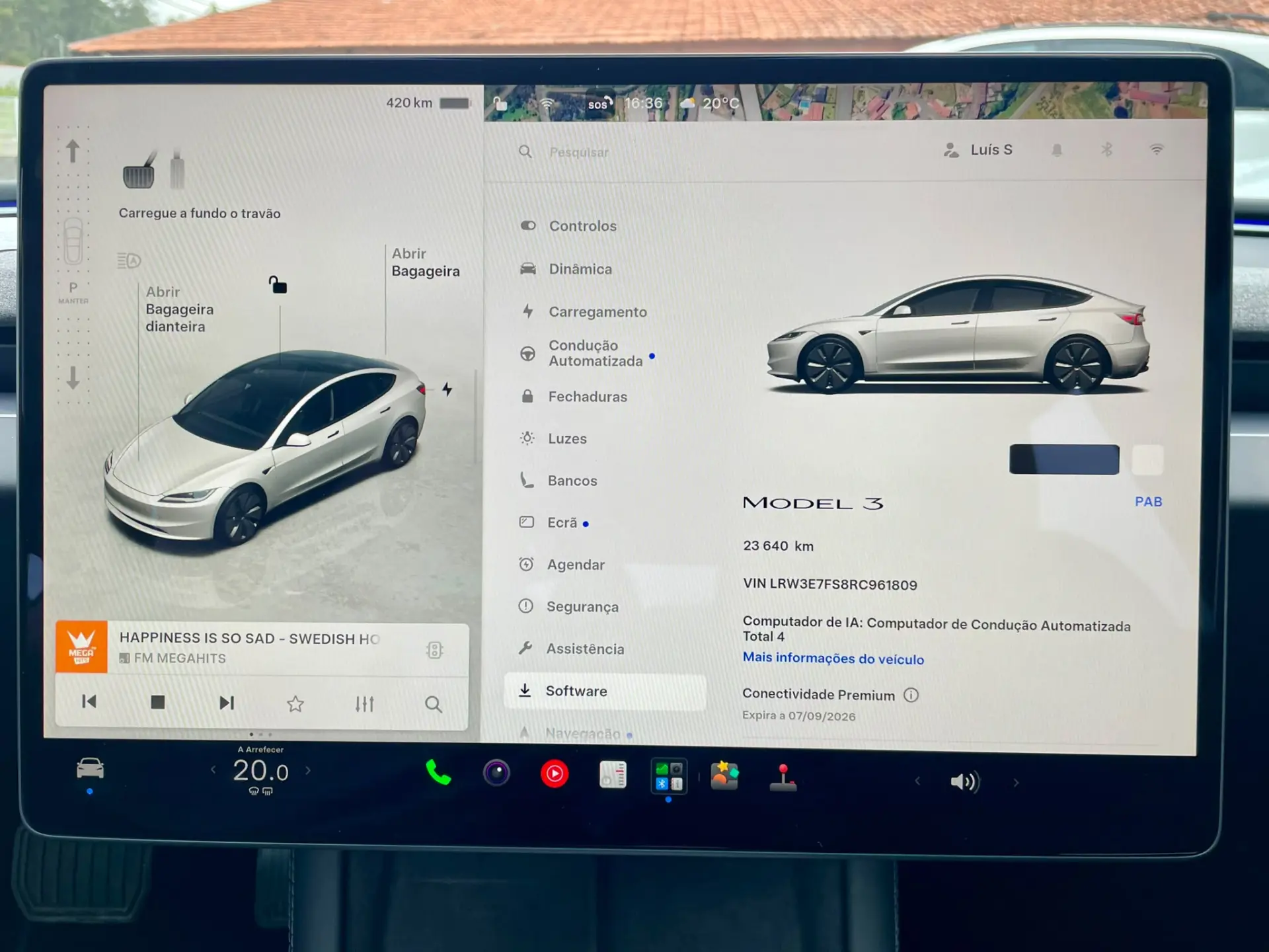 Tesla Model 3 Tração Traseira 16