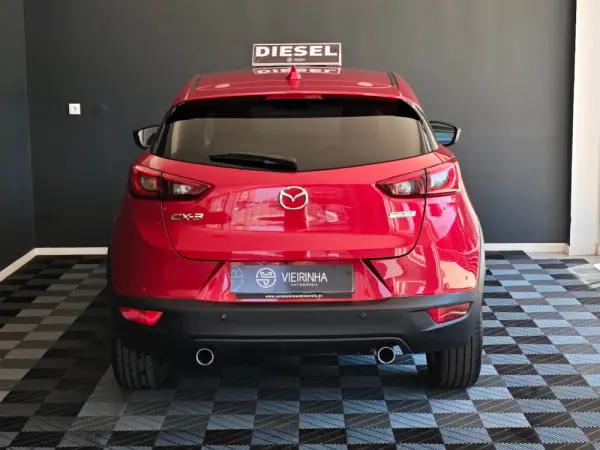 Mazda CX-3 1.5 Sky.Excellence HT Leather White Navi 21