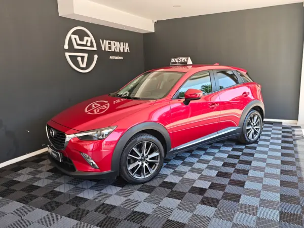 Mazda CX-3 1.5 Sky.Excellence HT Leather White Navi 10