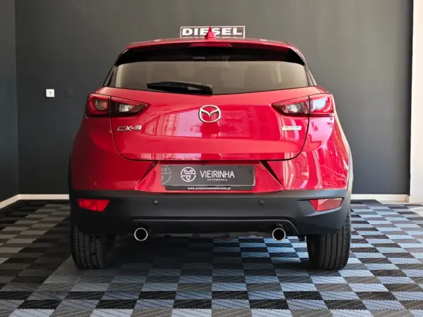 Mazda CX-3 1.5 Sky.Excellence HT Leather White Navi 20
