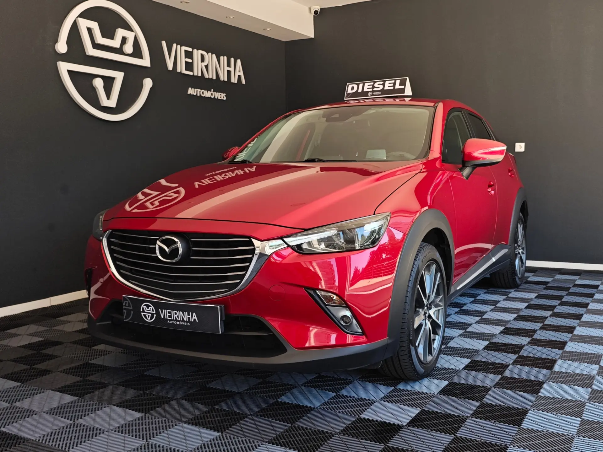 Mazda CX-3 1.5 Sky.Excellence HT Leather White Navi 1
