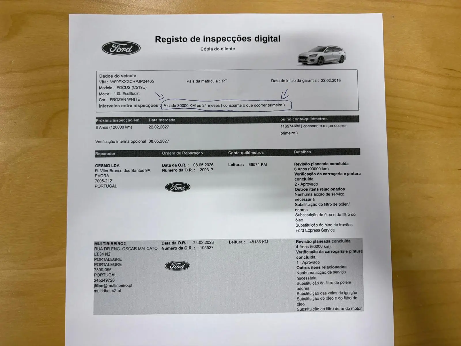 Ford Focus SW 1.0 EcoBoost ST-Line 60