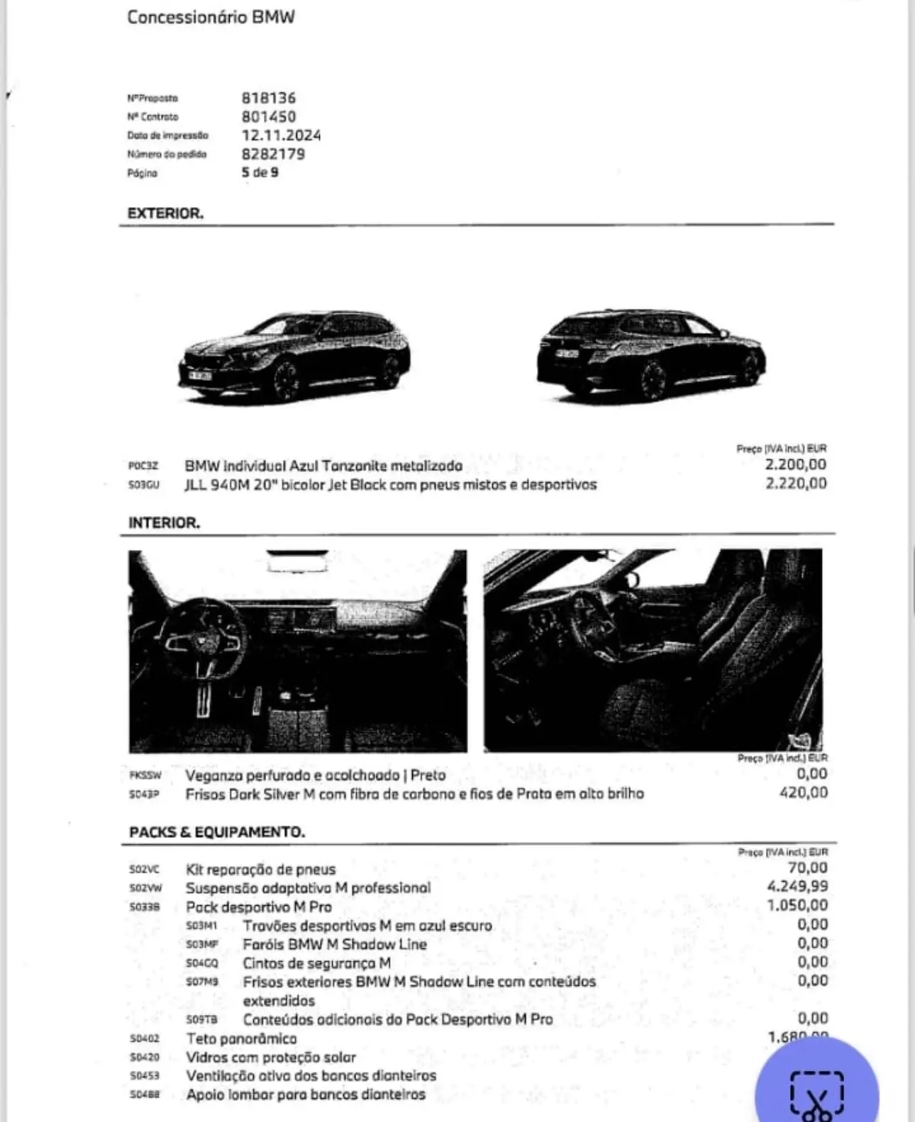 BMW i5 M60 19