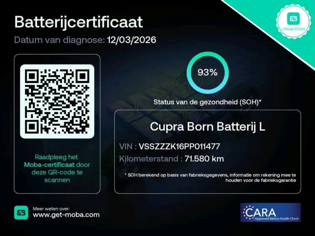 Cupra Born 150kW/58kWh 44