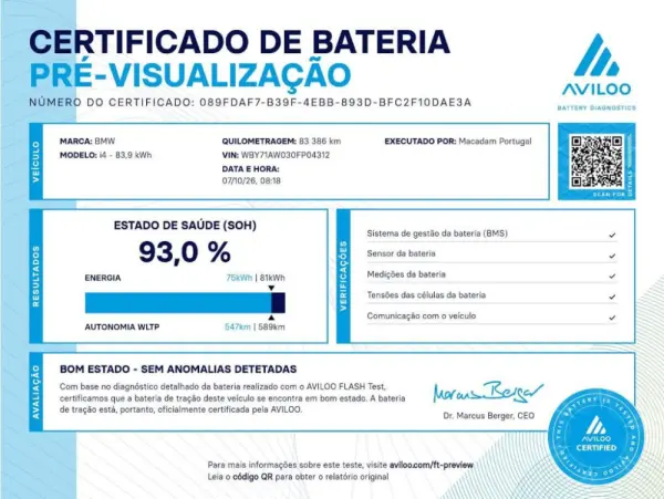BMW i4 eDrive40 Pack Desportivo M 8