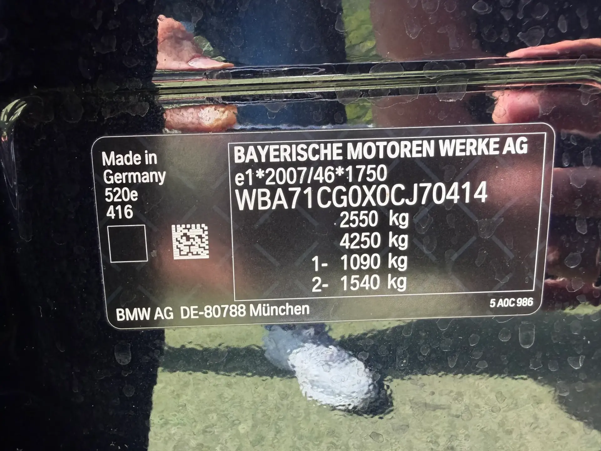 BMW 520 e Pack M 85