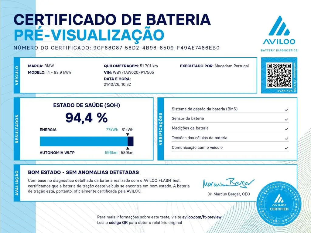 BMW i4 eDrive40 Pack Desportivo M 8