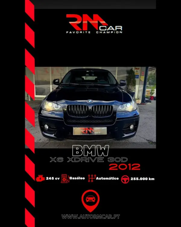 BMW X6 30 d xDrive Pack M 8