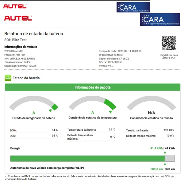 Citroen e-C3 44 kWh Autonomia Conforto Max 2