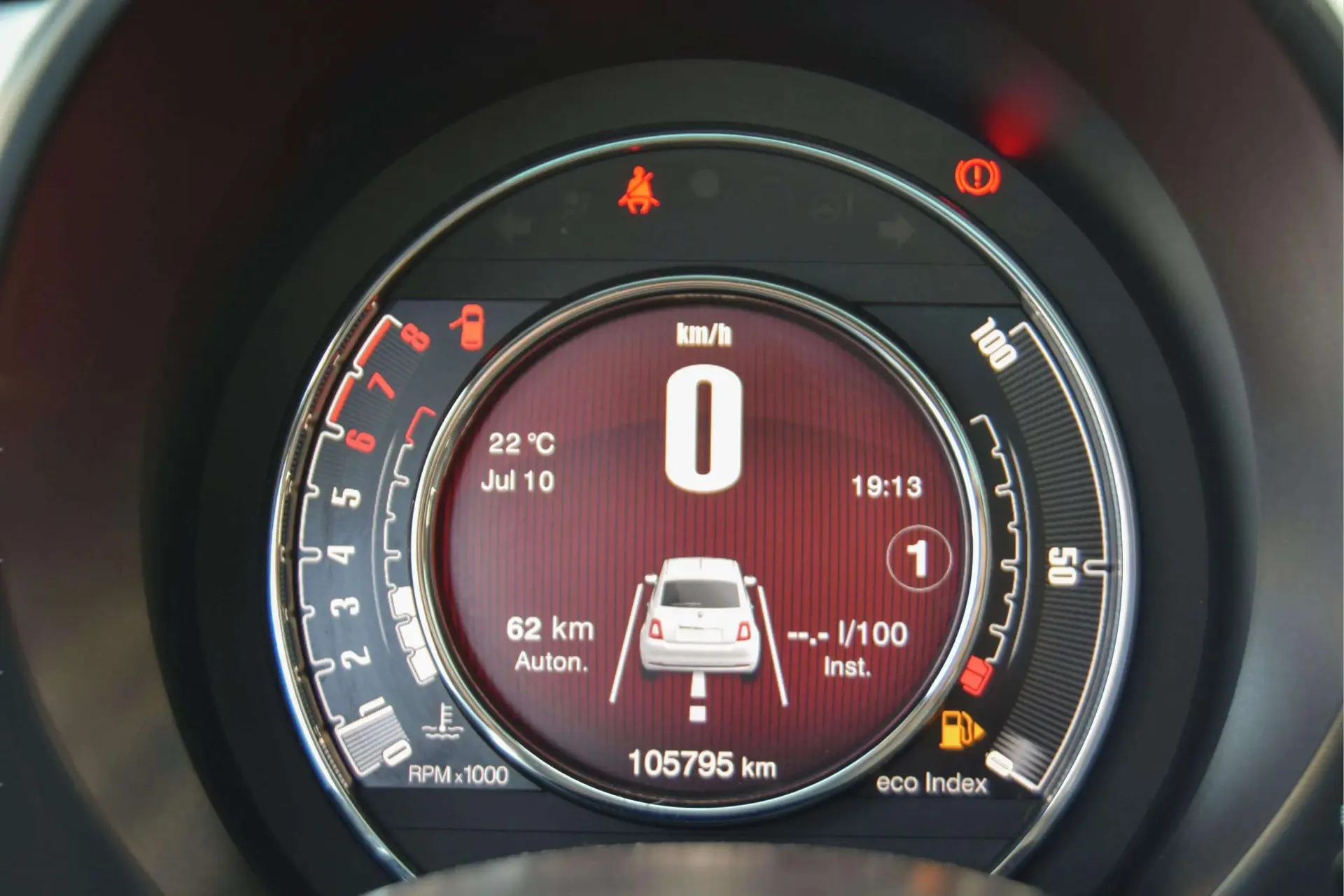 Fiat 500 0.9 TwinAir Sport Dualogic 10