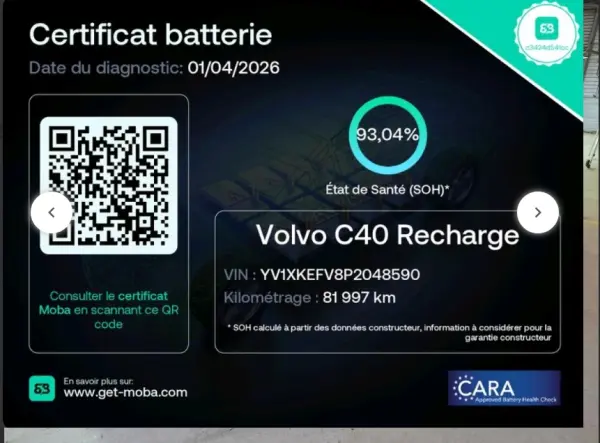 Volvo C40 Recharge 69 kWh Single Motor RWD Core 40