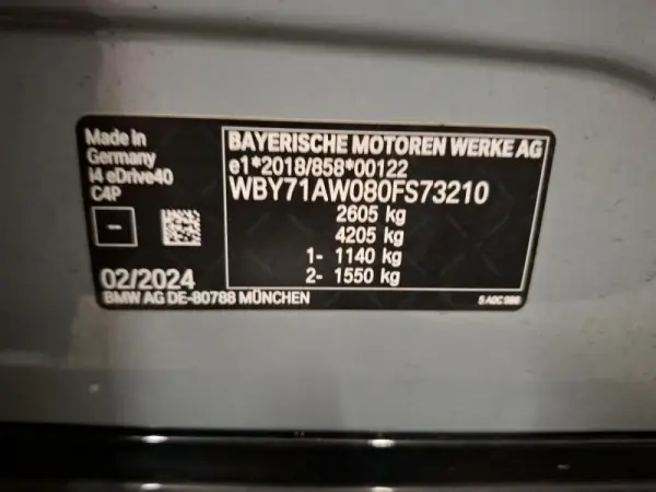 BMW i4 eDrive40 M Sport 12