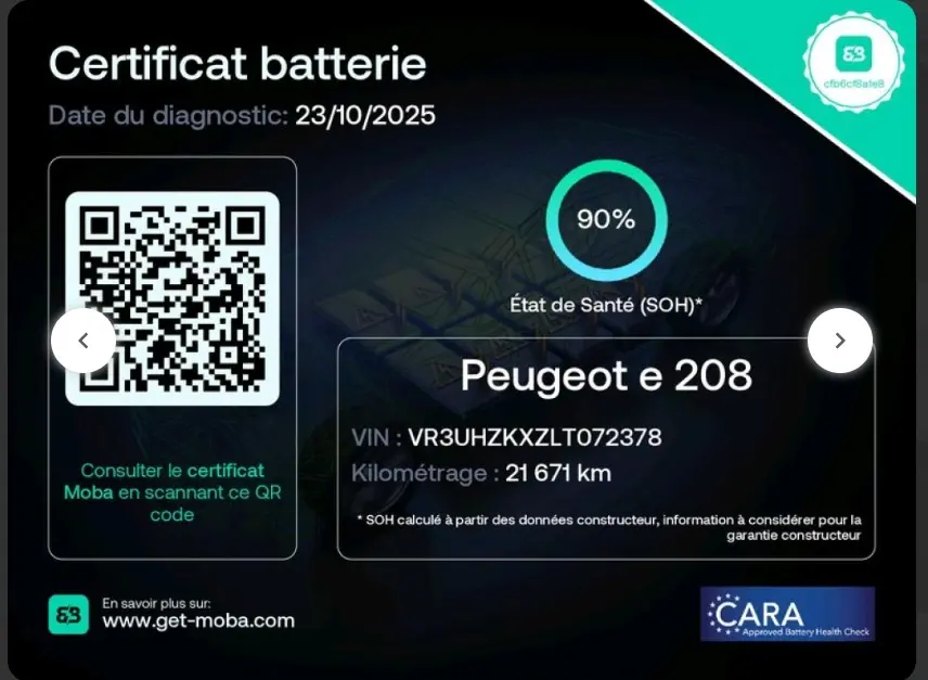 Peugeot e-208 50 kWh Active Active Business 49