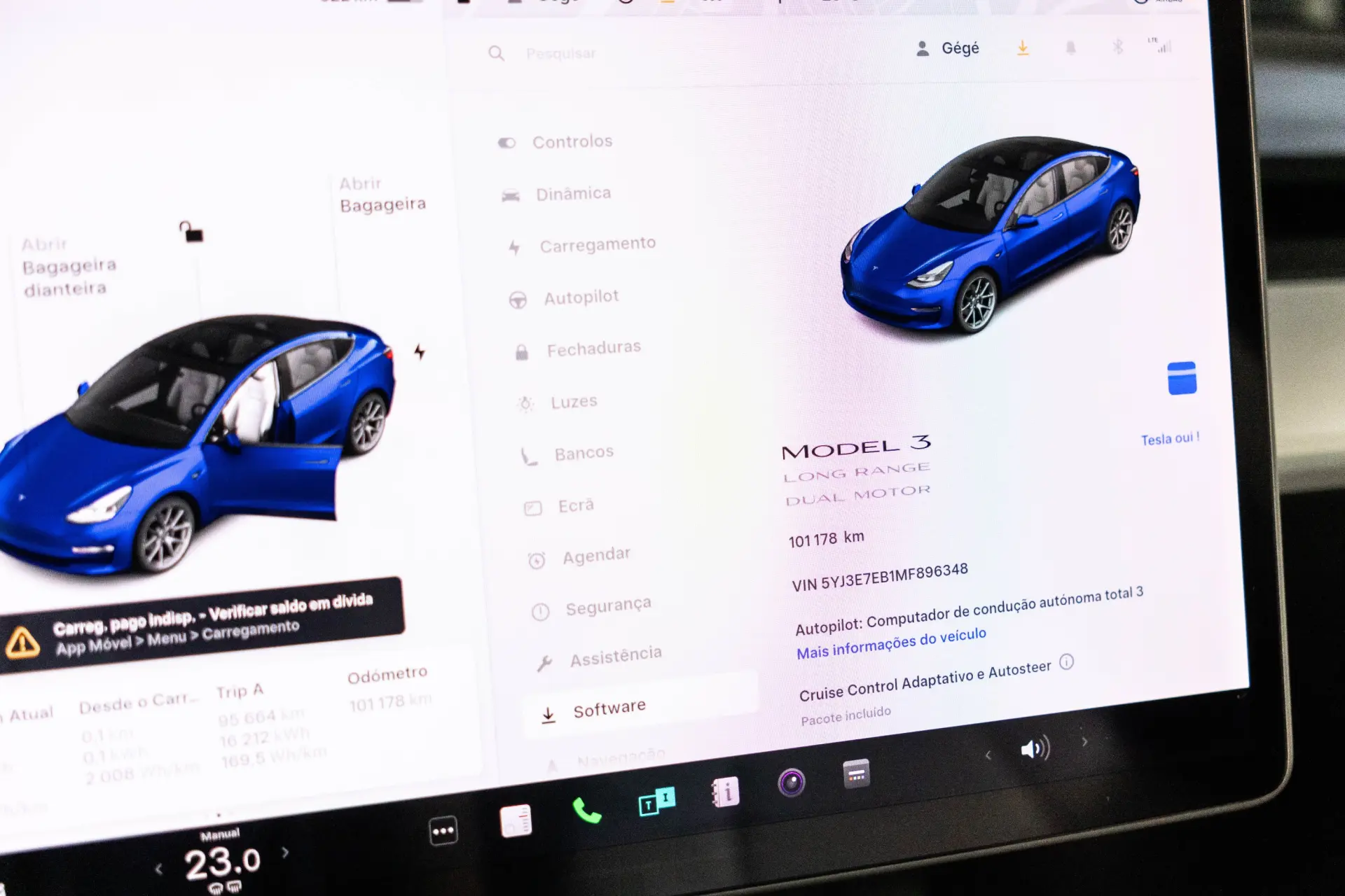 Tesla Model 3 Long Range Tração Integral 22