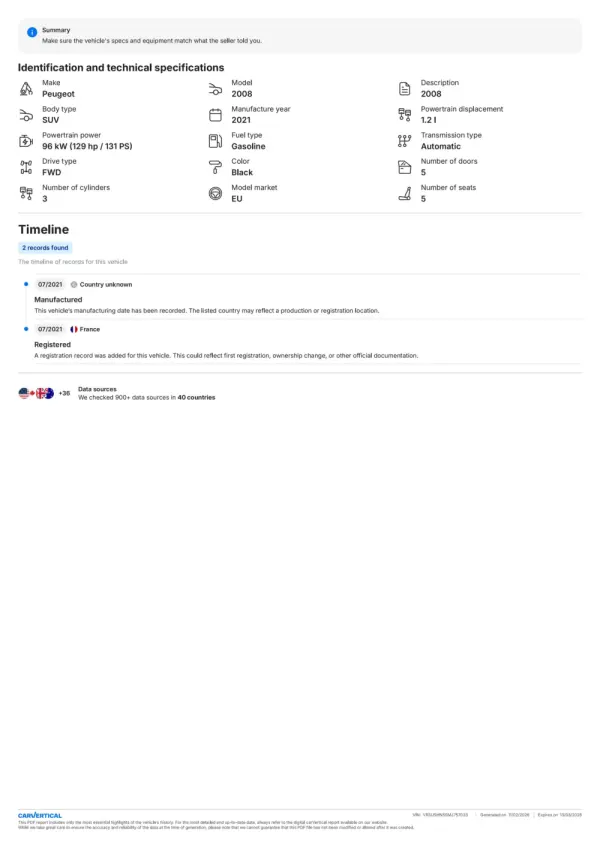 Peugeot 2008 1.2 PureTech GT Pack EAT8 38