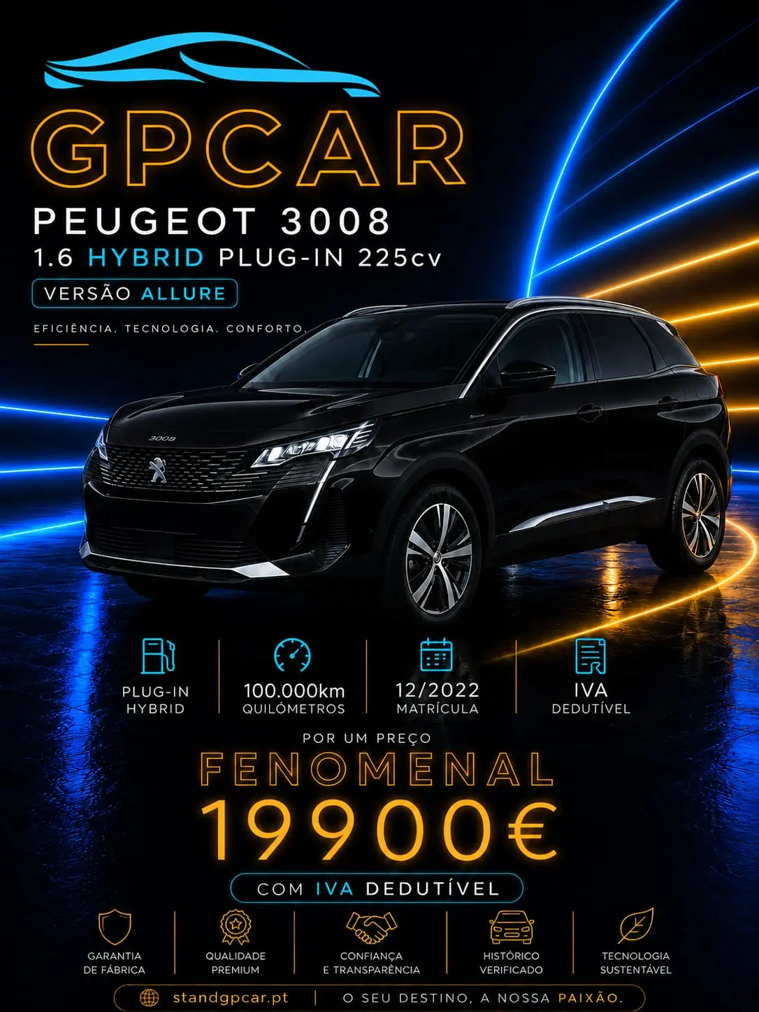 Peugeot 3008 225 e-EAT8 Allure Pack 1
