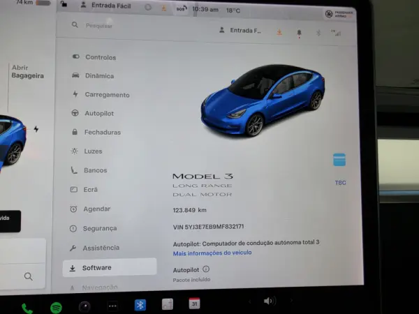 Tesla Model 3 Long Range Tração Integral Premium 25