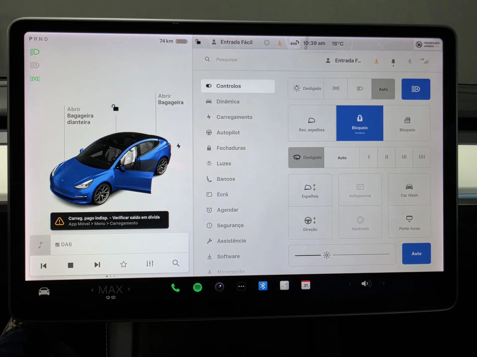 Tesla Model 3 Long Range Tração Integral Premium 12