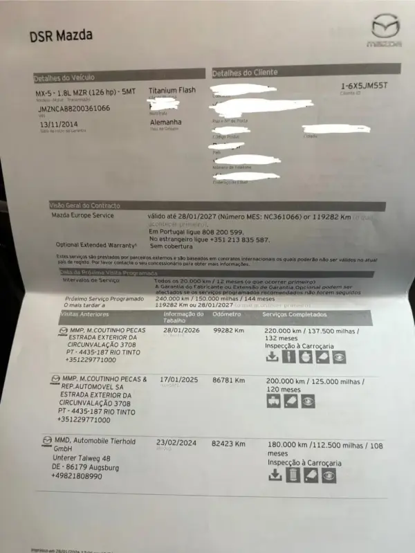 Mazda MX-5 1.8 MZR Sendo 30