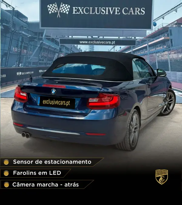 BMW 225 d Cabrio Pack M Auto 9