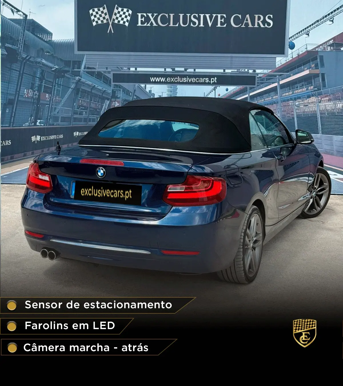 BMW 225 d Cabrio Pack M Auto 9
