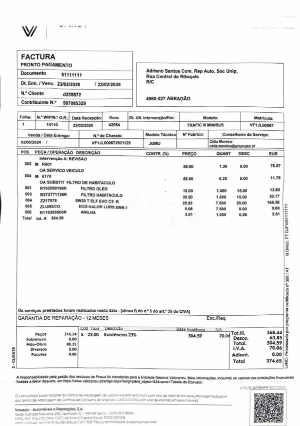 Renault Trafic 2.0 Blue dCi L2H2 Advance Increased Payload 22