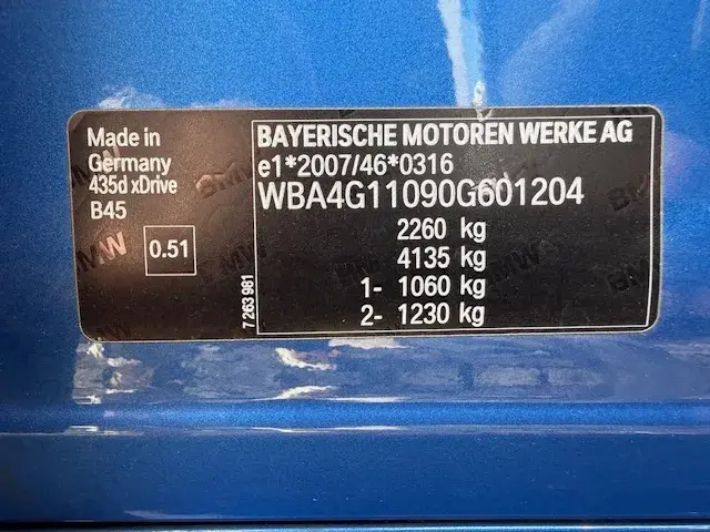 BMW 435 Gran Coupé d xDrive Pack M Auto 6