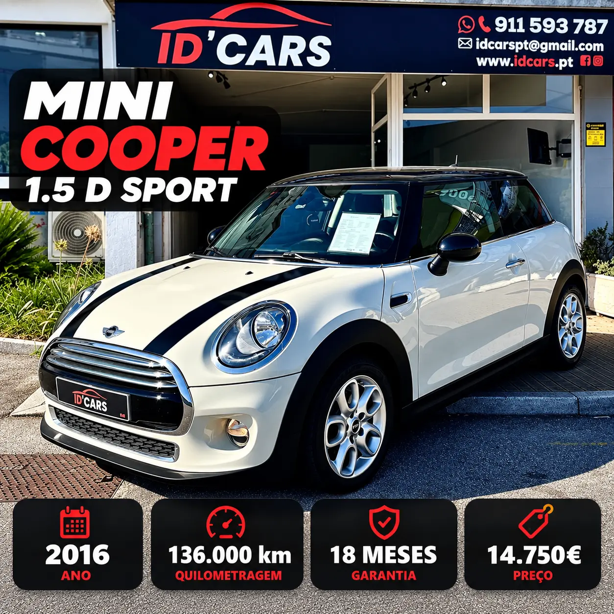 MINI 3 Portas Cooper D 1