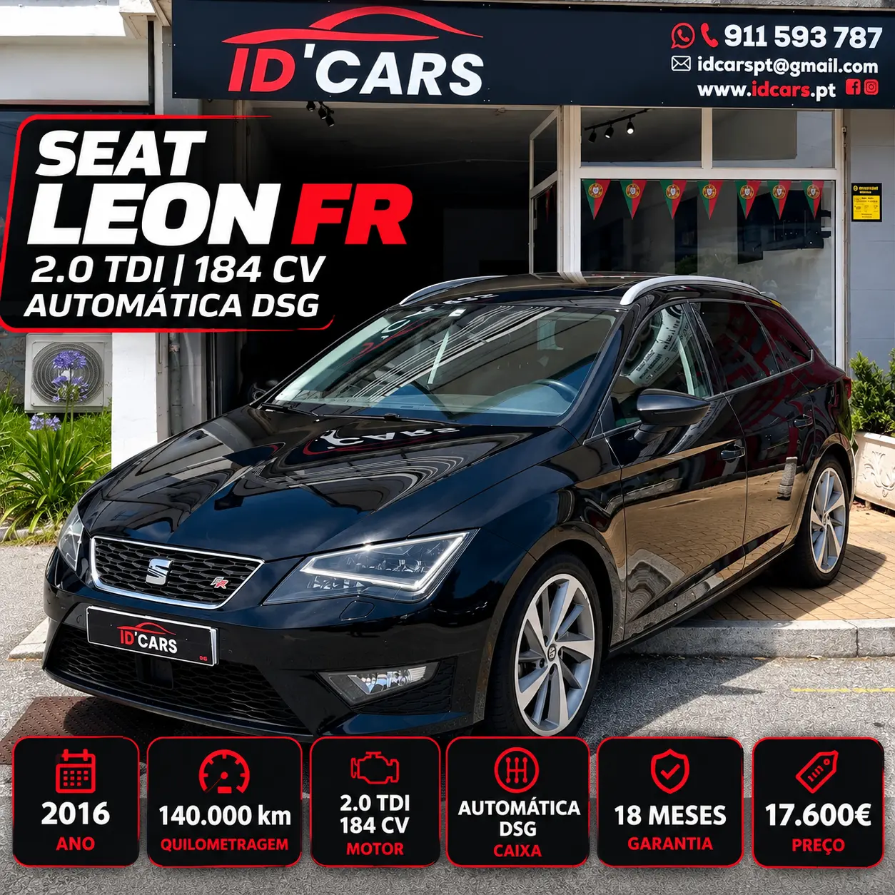 SEAT Leon ST 2.0 TDI DPF DSG FR 1
