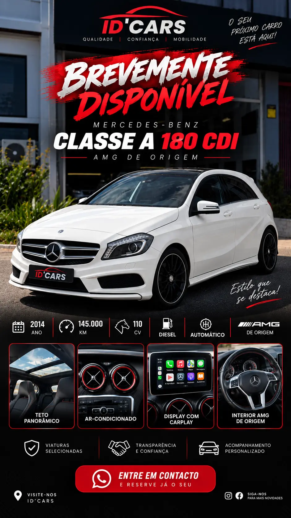 Mercedes-Benz A 180 d 7G-DCT AMG Line 1