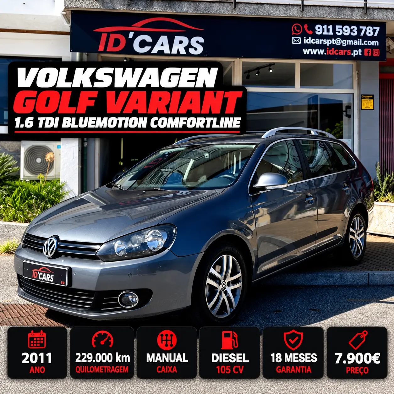 Volkswagen Golf Variant 1.6 TDi BlueMotion Comfortline 1