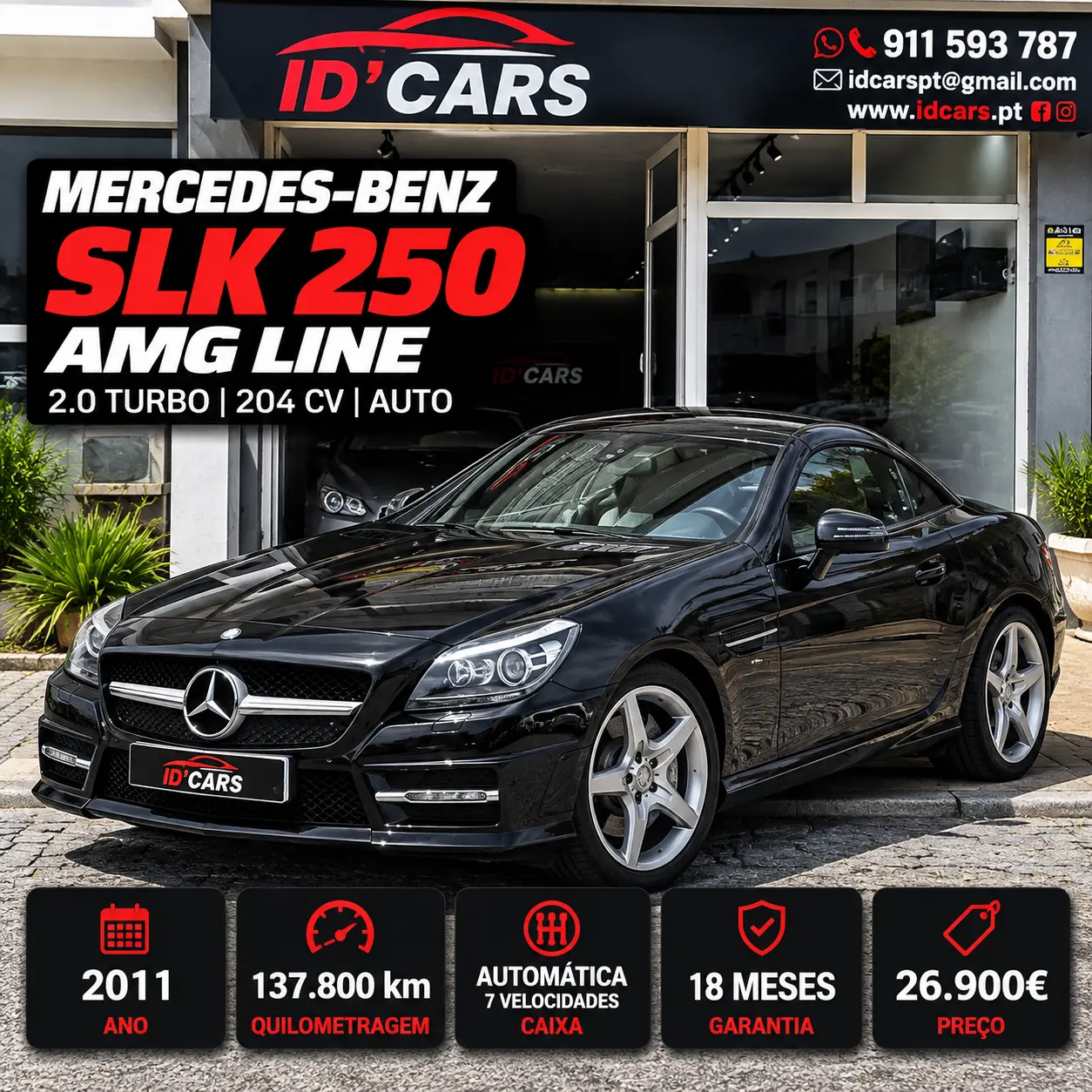 Mercedes-Benz SLK 250 (BlueEFFICIENCY) 7G-TRONIC 1