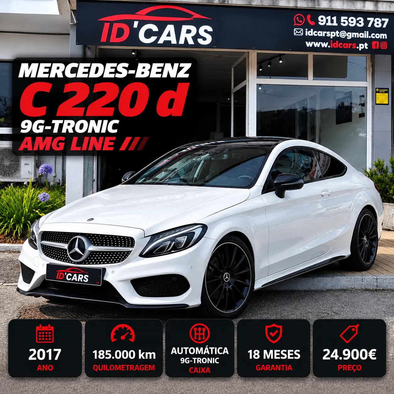 Mercedes-Benz C 220 d 9G-TRONIC AMG Line 1