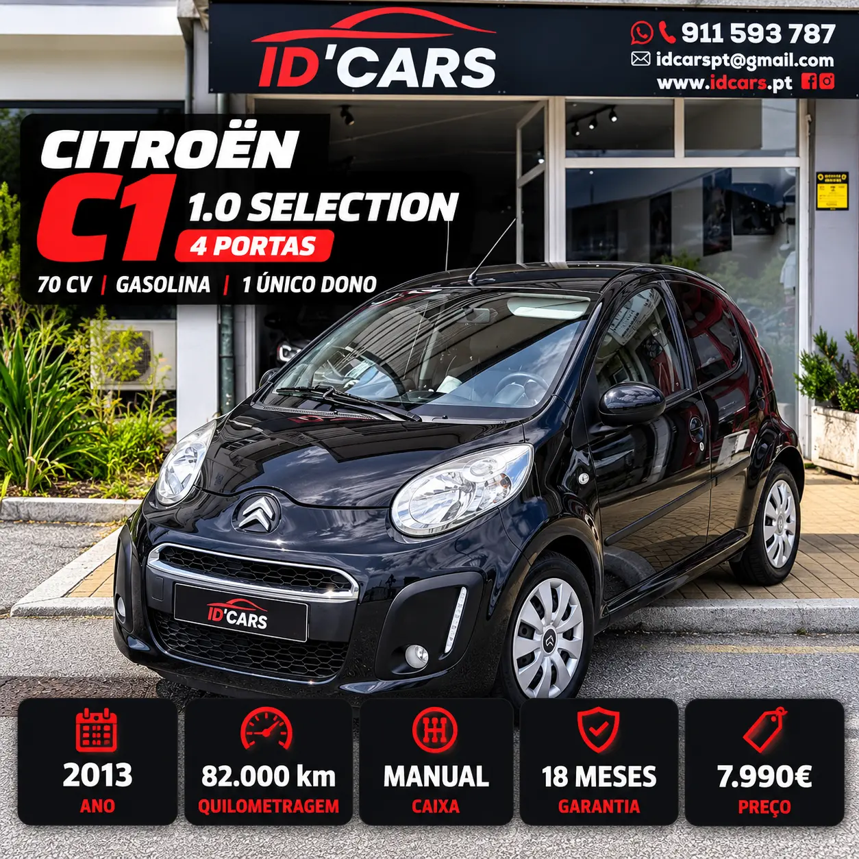 Citroen C1 1.0 Seduction 1