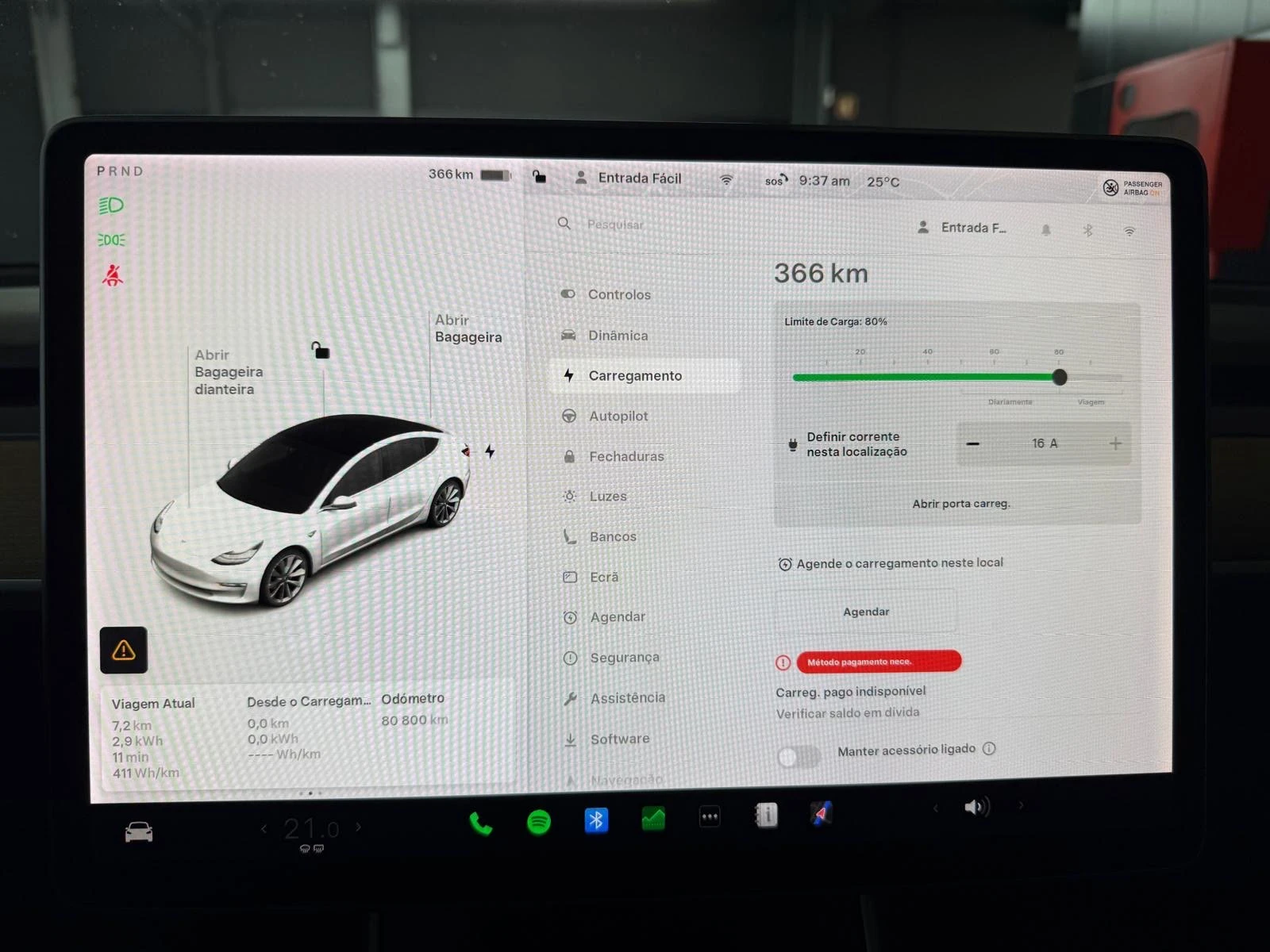 Tesla Model 3 Long Range Tracao integral 8