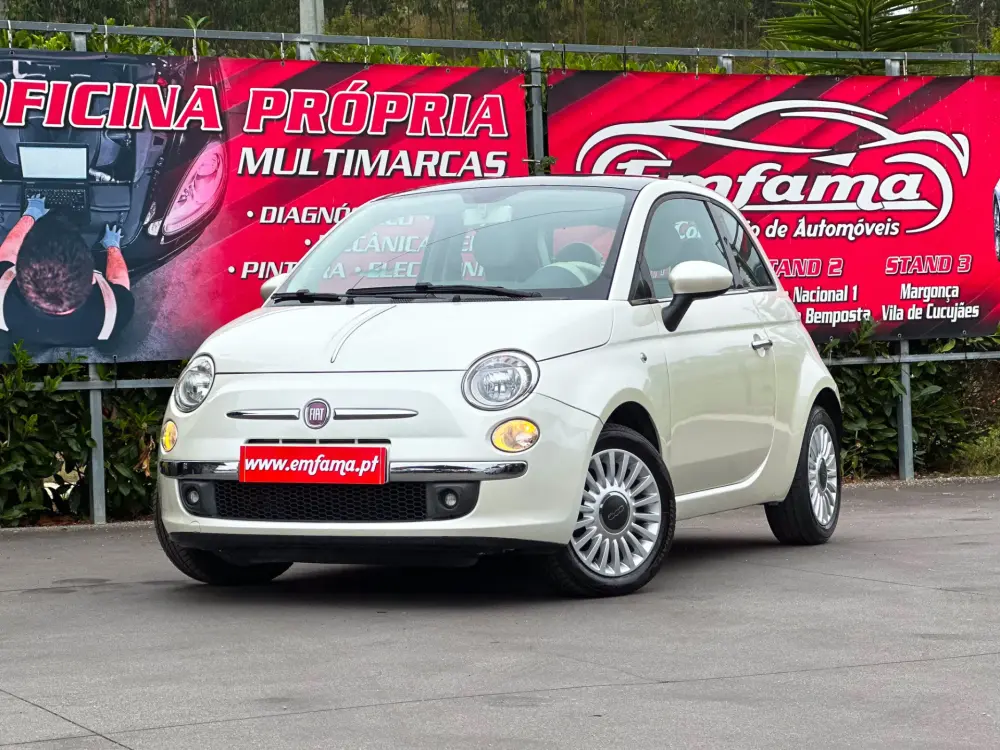 Fiat 500 1.3 16V Multijet by Diesel - Motor 1.3 MultiJet - Cor Cinzento Antracite em Aveiro