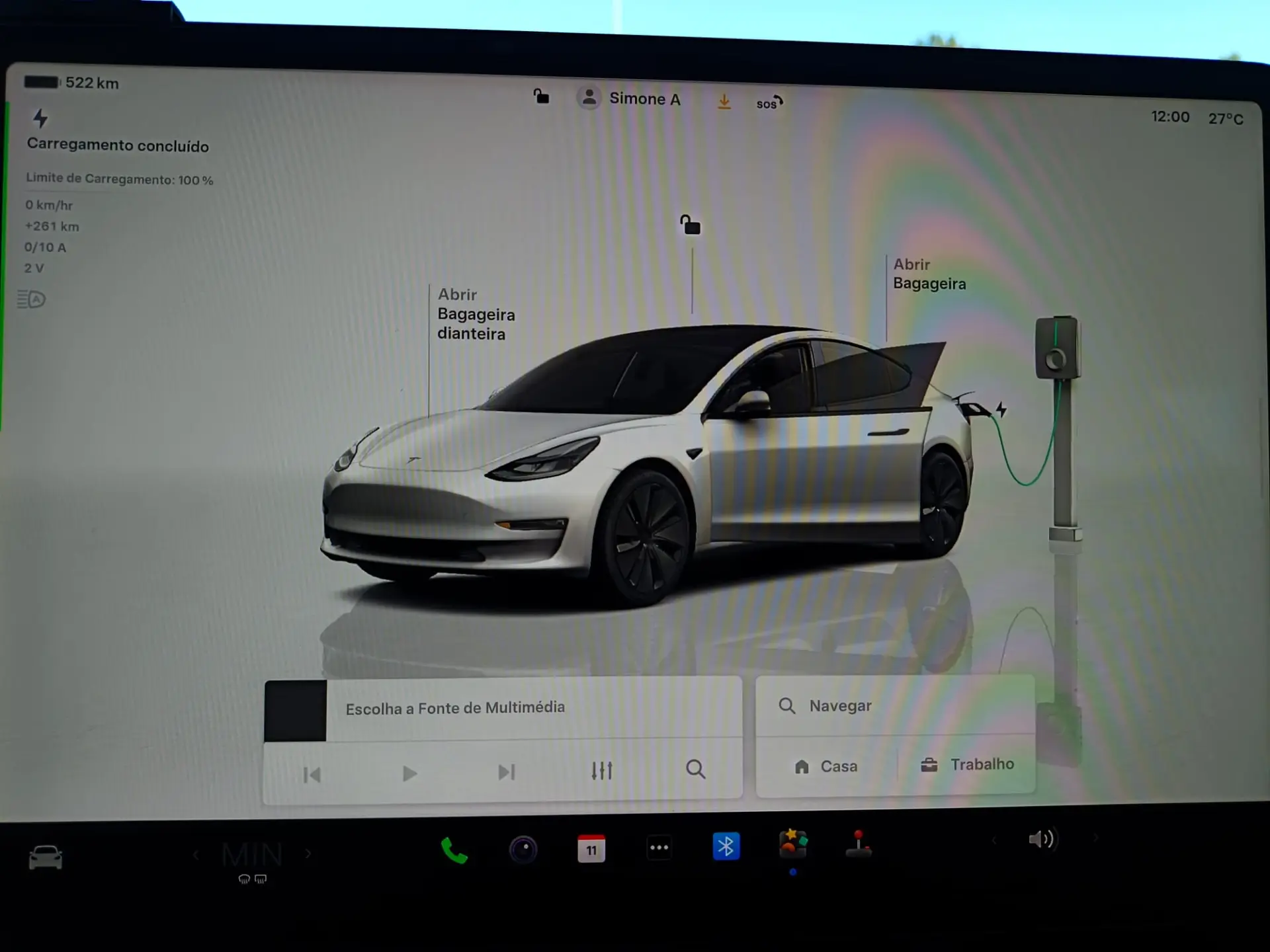 Tesla Model 3 Long Range Tração Traseira 19