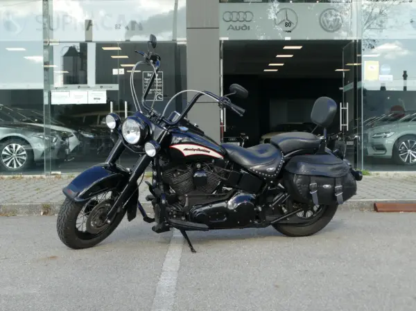 Harley-Davidson FLST Soft Tail c/ injeção c/ radiador óleo 26