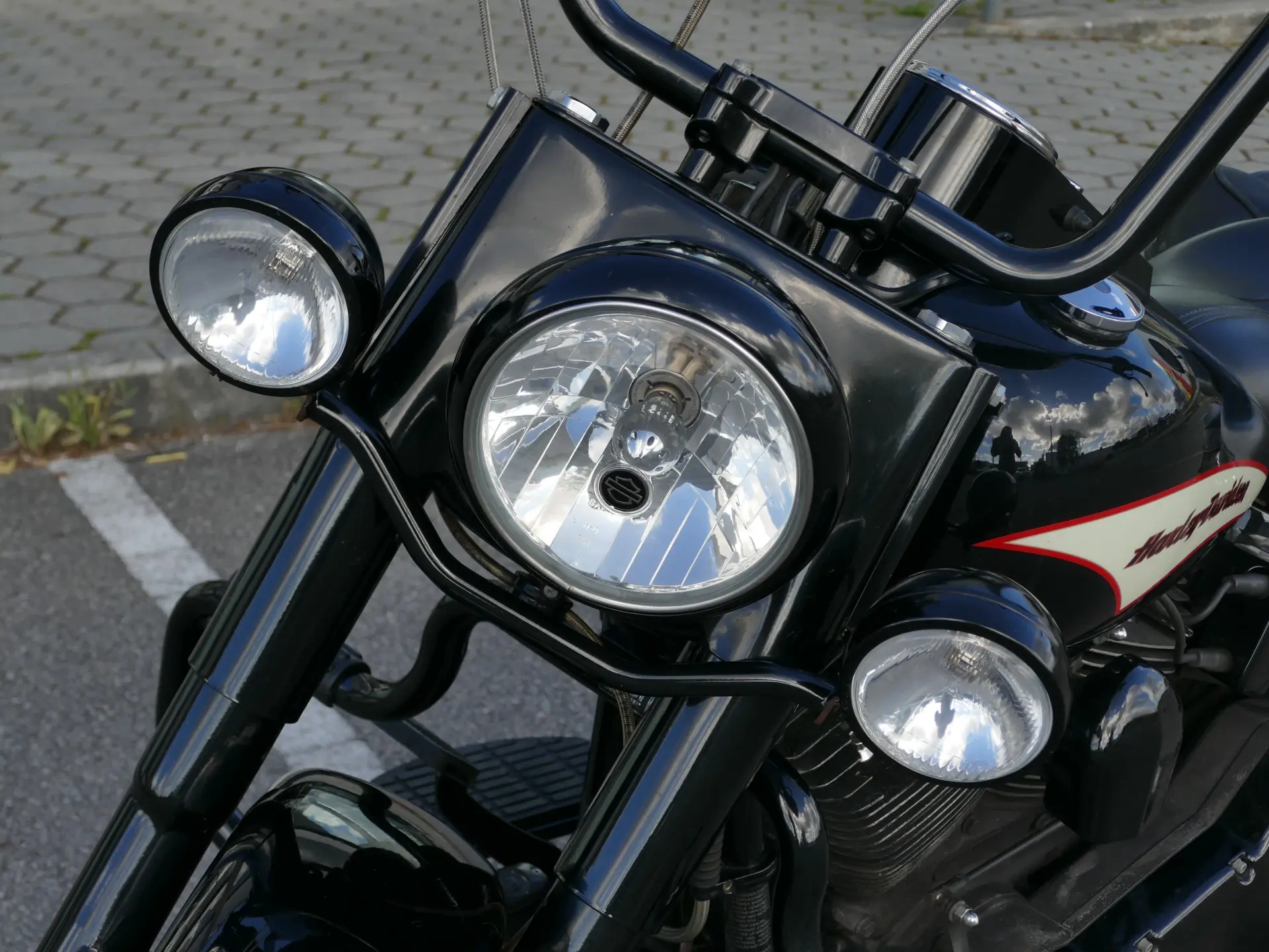 Harley-Davidson FLST Soft Tail c/ injeção c/ radiador óleo 6