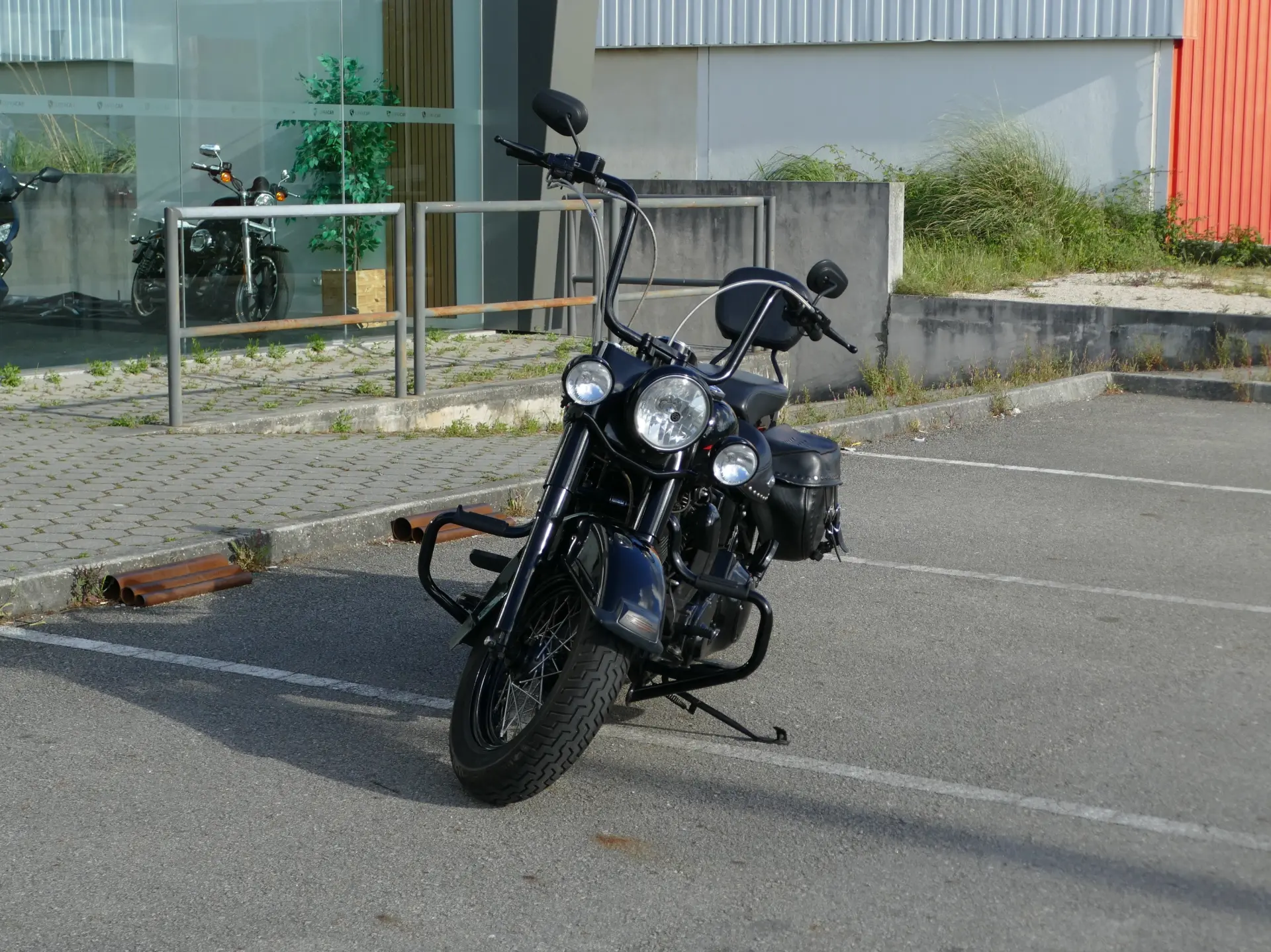 Harley-Davidson FLST Soft Tail c/ injeção c/ radiador óleo 2