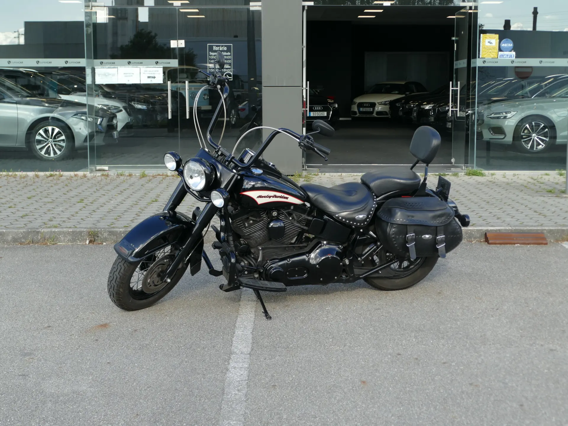 Harley-Davidson FLST Soft Tail c/ injeção c/ radiador óleo 1