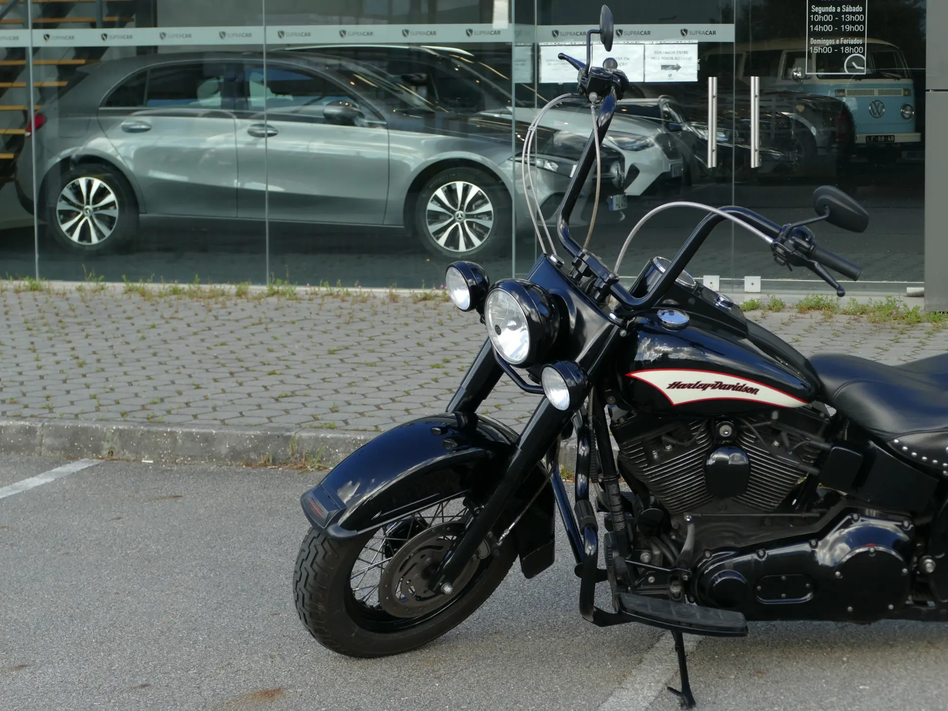 Harley-Davidson FLST Soft Tail c/ injeção c/ radiador óleo 16