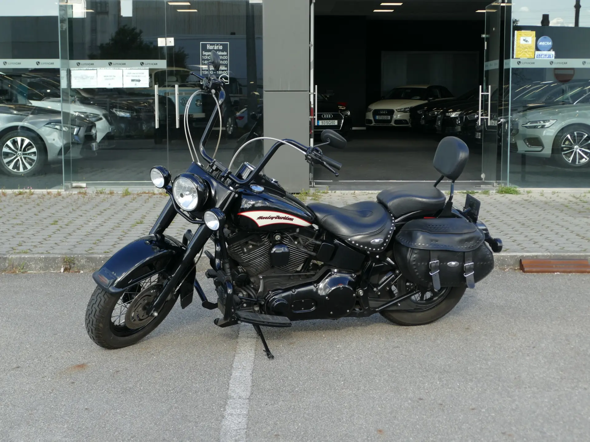 Harley-Davidson FLST Soft Tail c/ injeção c/ radiador óleo 19