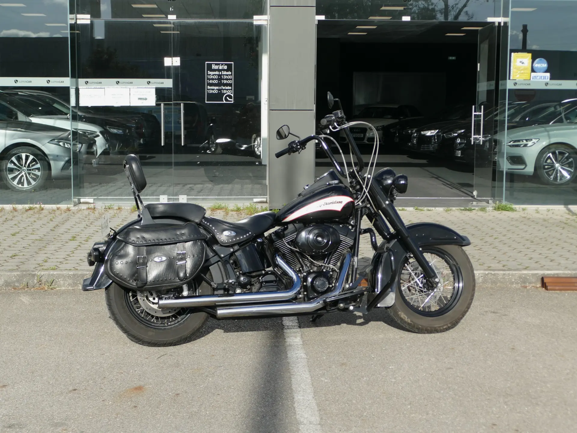 Harley-Davidson FLST Soft Tail c/ injeção c/ radiador óleo 18