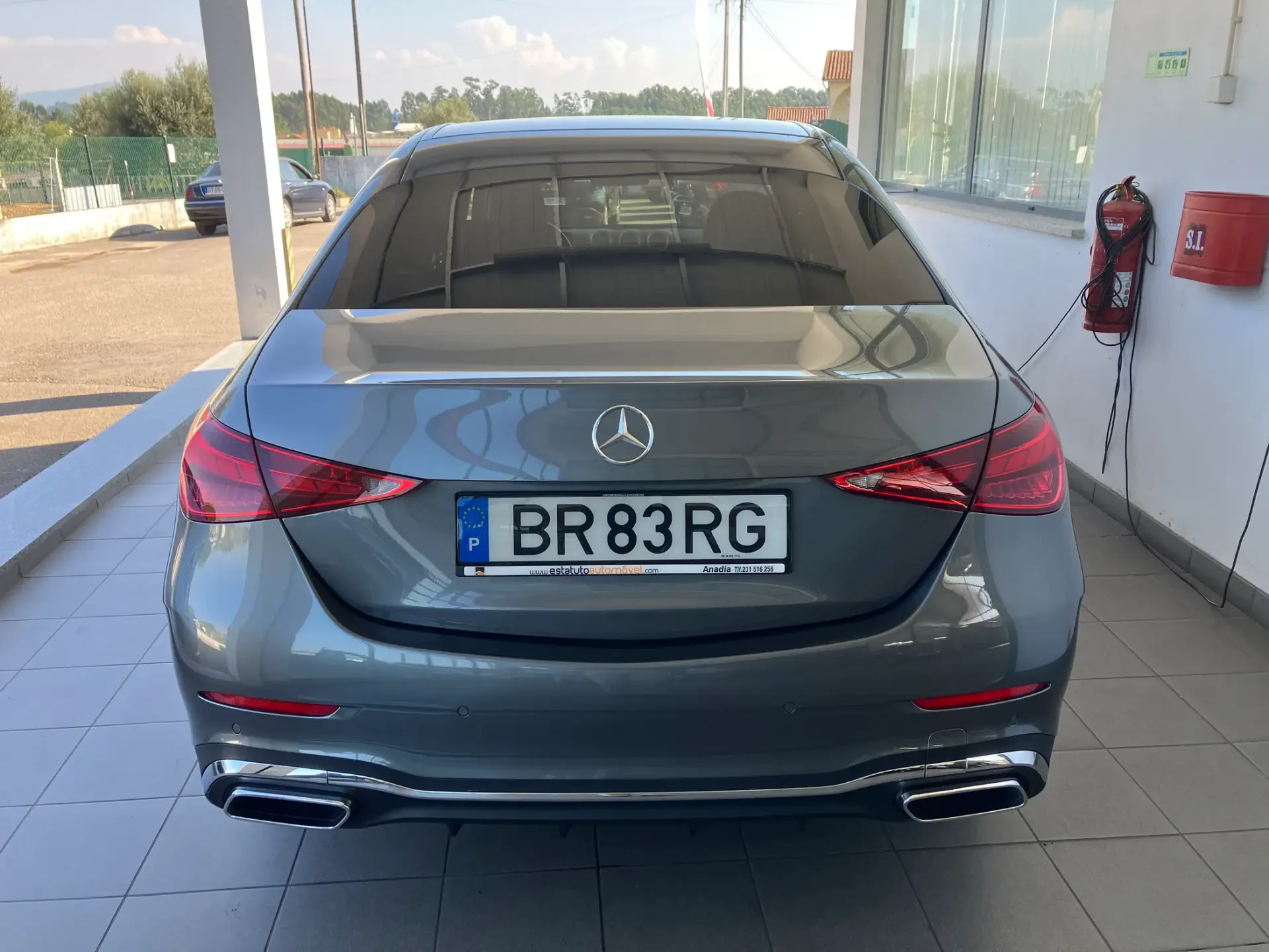 Mercedes-Benz C 180 BERLINA HB+AUTO AMG+360+PELE+J19 7