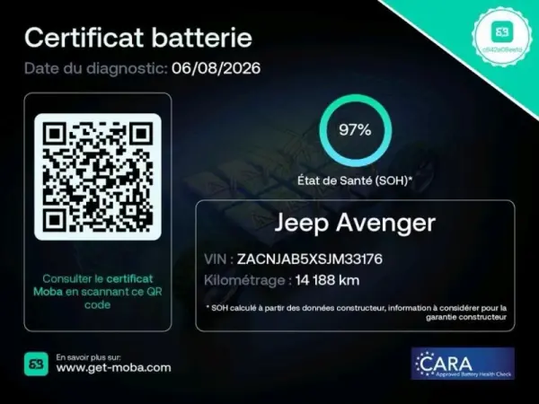 Jeep Avenger 54 kWh Altitude 3