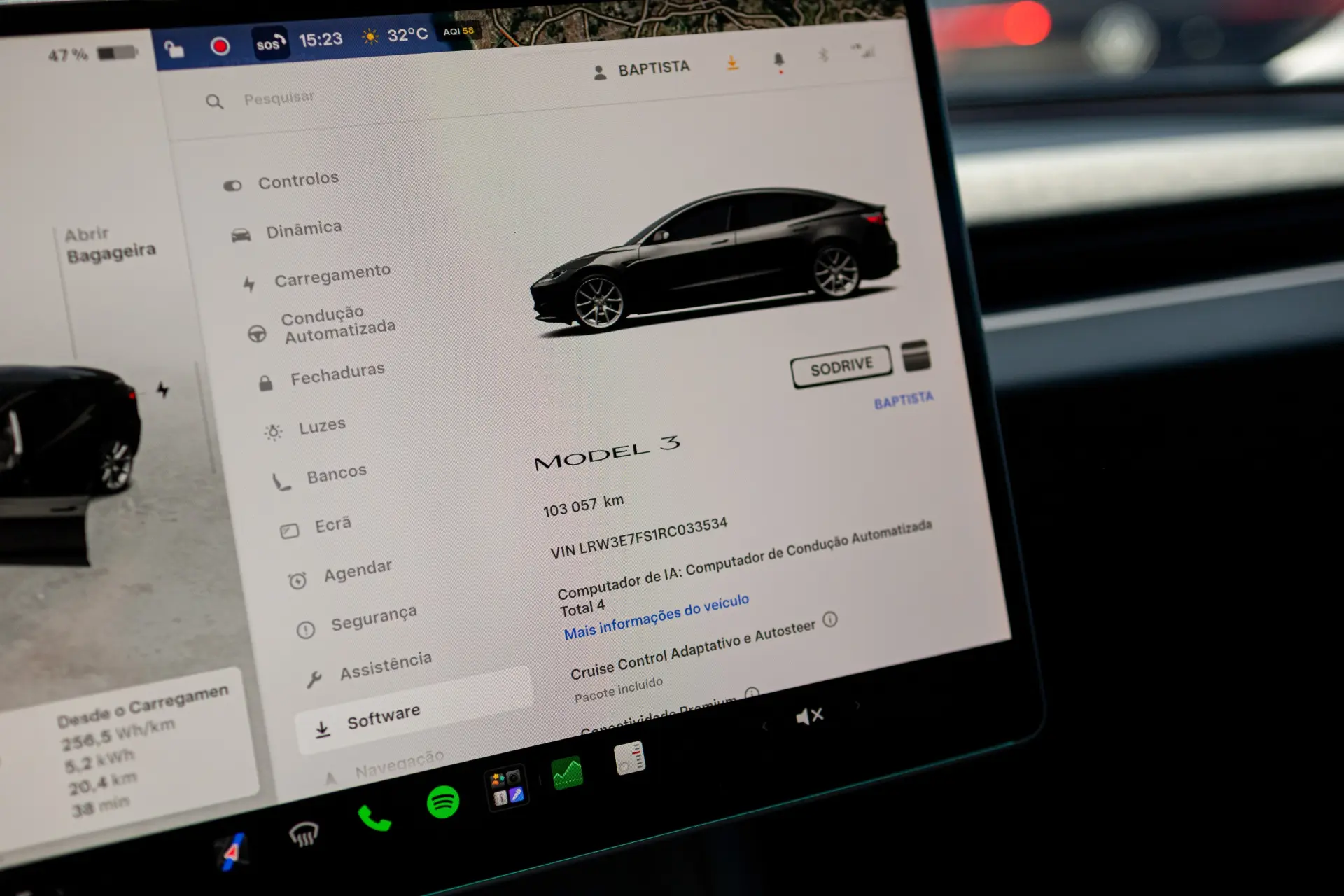 Tesla Model 3 Tração Traseira Premium 10